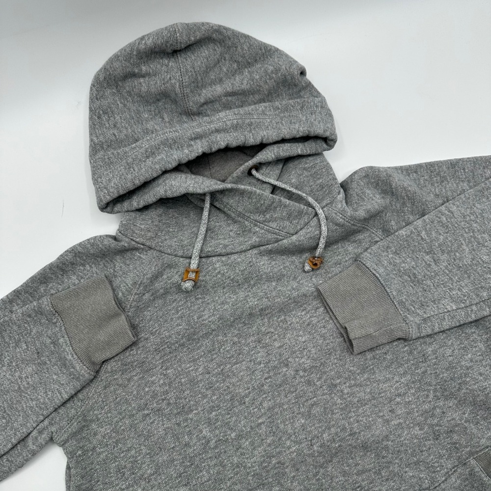 Tentree Mens Small‎ Grey Organic Cotton Recycled Polyester Crossover Hoodie